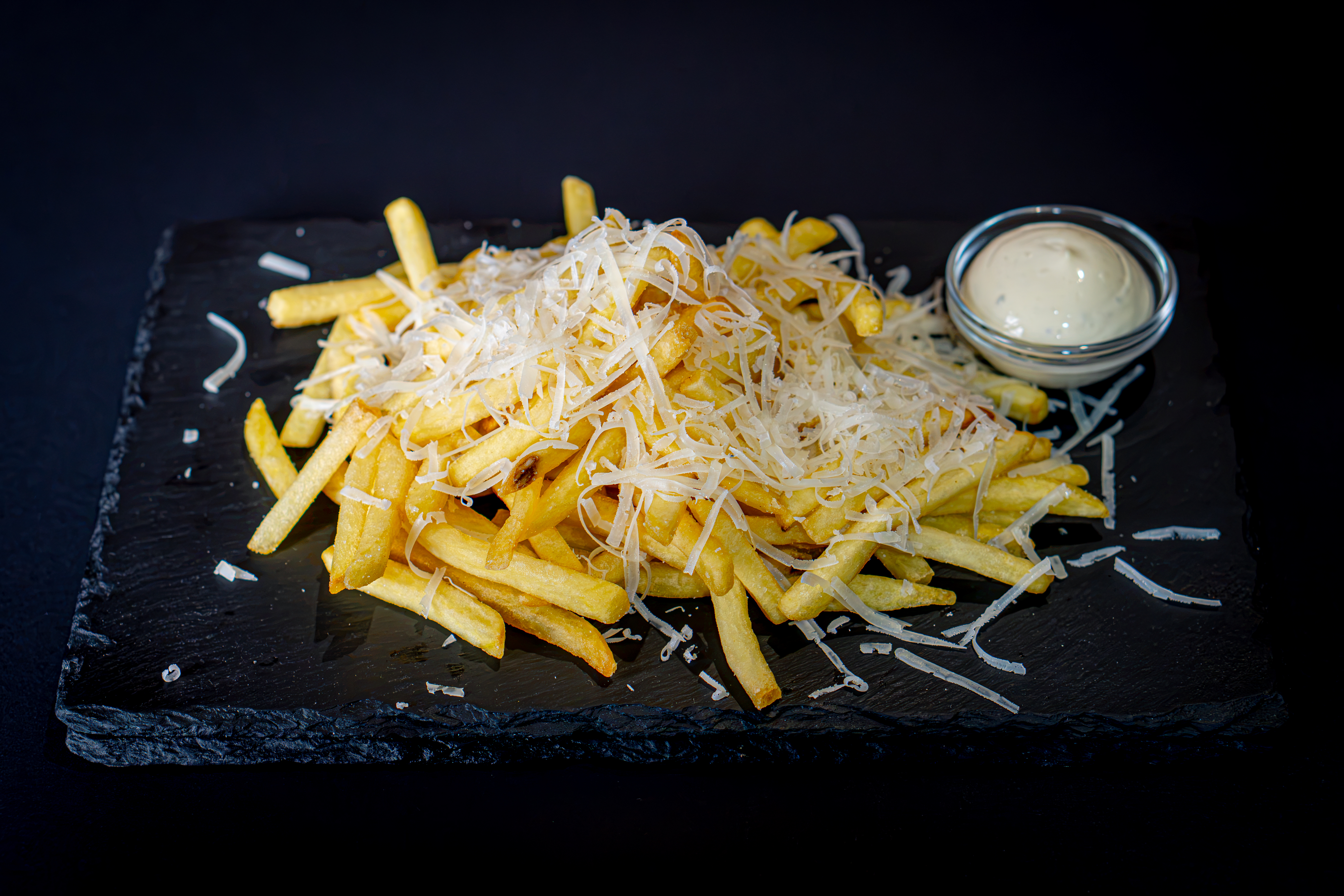 Patatas fritas doble punto